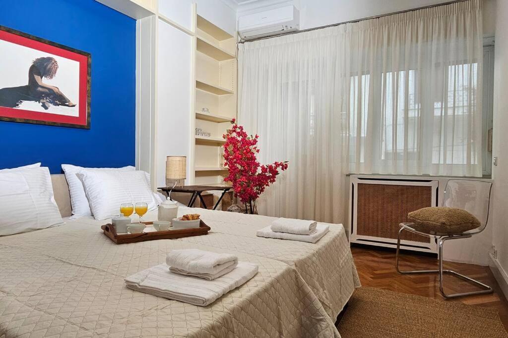 Artistico Two-Bedroom Apartment In Kolonaki Ateny Zewnętrze zdjęcie
